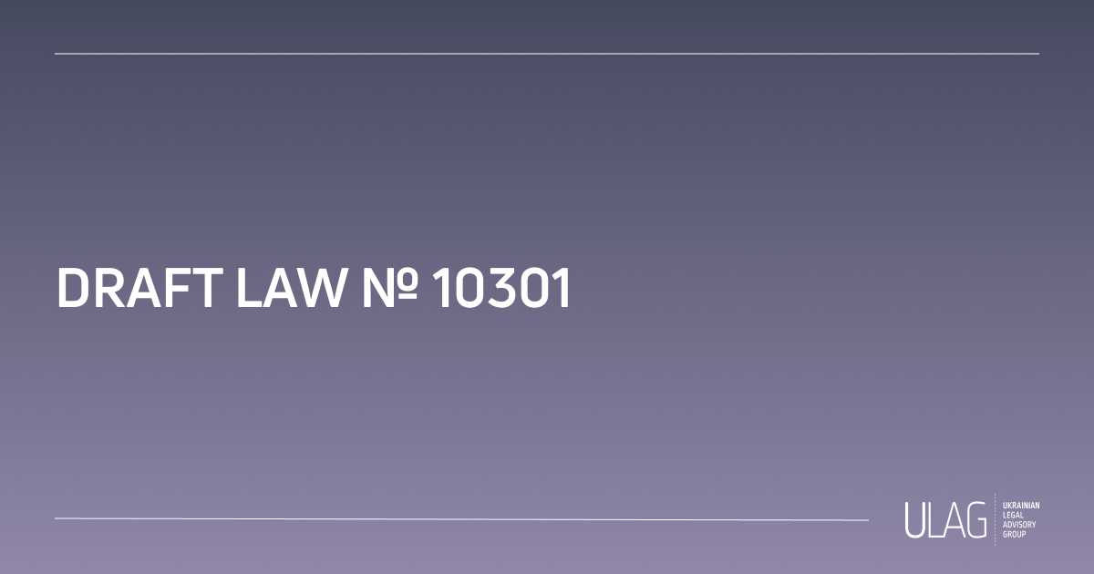 Analysis of the draft law No. 10301