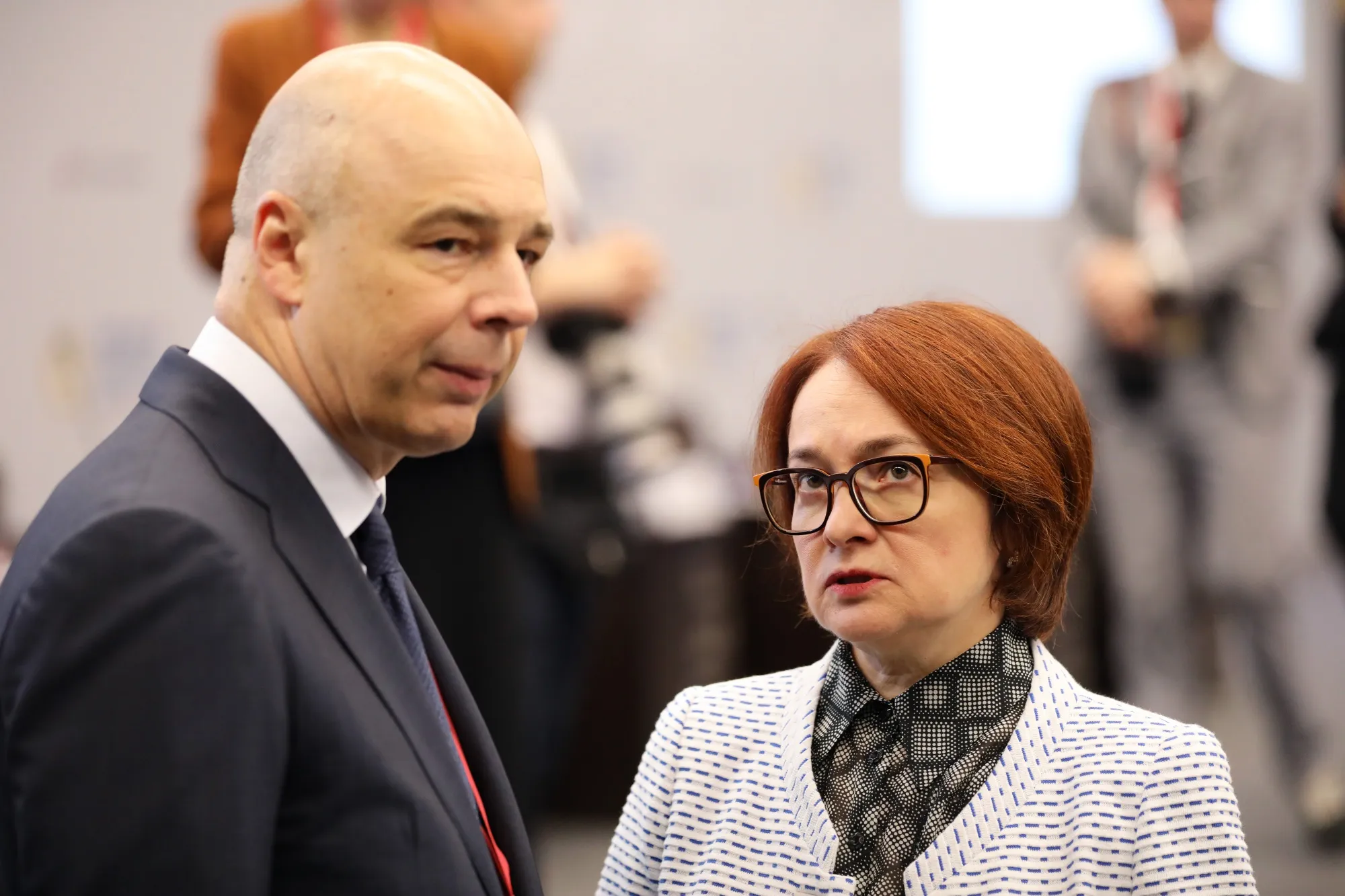 Putin’s Top Central Banker Accused of Complicity in War Crimes